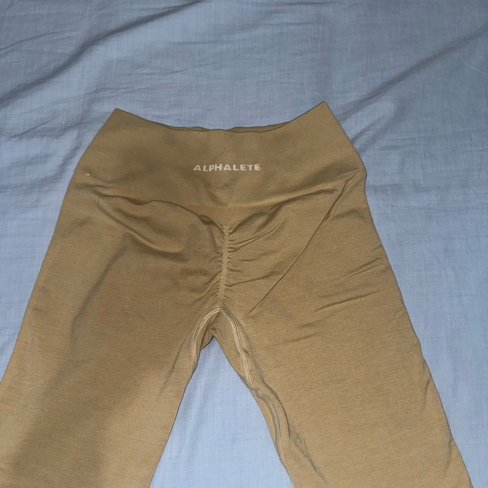 Alphalete Tan Leggings